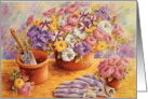 Thinking Of You The Gardener Petunias card