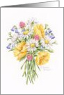 Thinking of You Wildflower Bouquet card