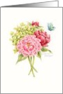 Thinking of You Beautiful Bouquet Blessings card