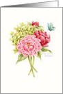 Birthday Beautiful Bouquet Blessings card