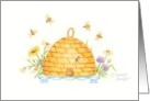 Thank You Beehive Honey card