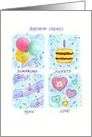 Friend Birthday Dreams Enjoy The Celebration card