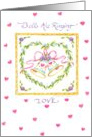 Wedding Bells Are Ringing Beautiful Love Joy Forever card