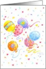 Congratulations Balloons Celebration To YOU Any Occasion card