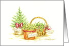 Thank You Christmas Garden Special Holiday Gift Special card