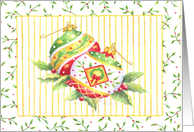 Christmas Business Thank You Customer Ornaments Valued Customer card