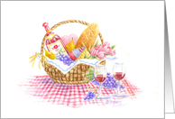 Birthday Friend Picnic Basket Cheers Special Beautiful Day card