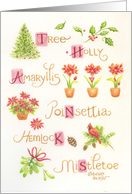 Christmas Thank You Holiday Delights Thoughtful Gift card
