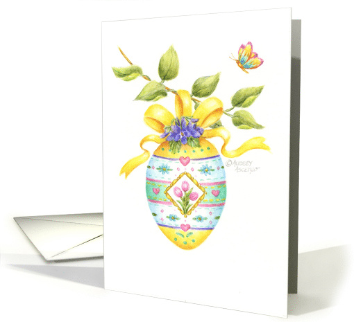 Easter Beautiful Egg on a Branch card (151742)