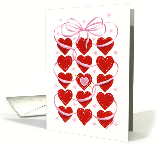 Coronavirus Valentine Lots of Hearts Lots of Love card (1662504)