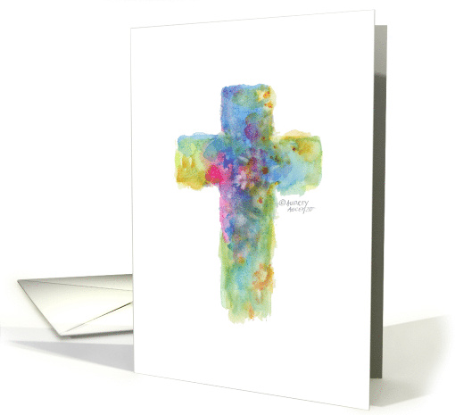 Good Friday His Passion Sacrifice Graces Blessings card (1966960)