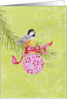 Christmas Chickadee...