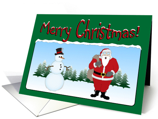 Merry Christmas! card (110213)