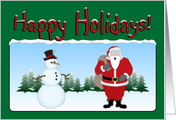 Happy Holidays! card