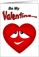 Be My Valentine... card