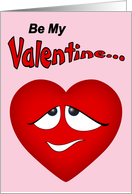 Be My Valentine... card
