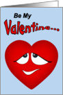 Be My Valentine... card