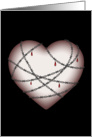 Heart (barbed heart) card
