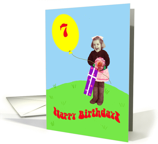 Happy 7th Birthday! card (396031)