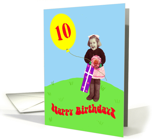 Happy 10th Birthday! card (396035)