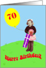 Happy 70th Birthday! card