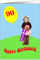 Happy 90th Birthday! card