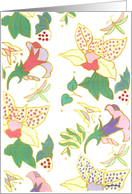 Petunia Print card