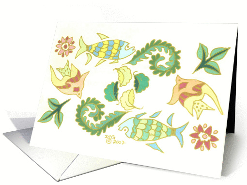 Jade Fish card (132198)