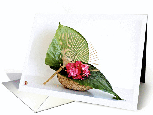Ikebana-054 card (121687)