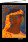Dutch, Thank You Card, ’Marie Laveau’ Portrait card
