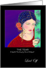 Job Loss, Laid Off, ’The Tear’ A Digital Painting by Norval Arbogast card