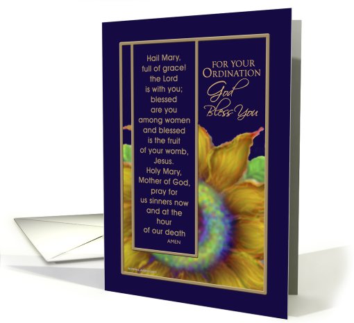 Ordination, Priest, Catholic, Paper Greeting Card or... (197847)