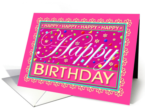 Birthday Card for My Step-Daughter/Happy card (207671)