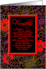 Friend, Birthday ’A Floral Bright’ Card