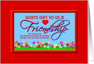 Get Well, Friendship, Greeting Card, card