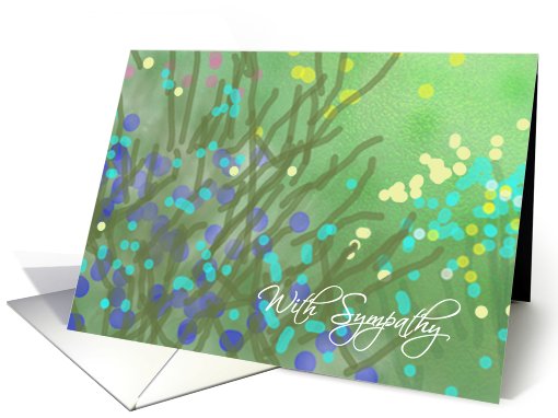 Sympathy Greeting Card, 'Soft and Gentle' card (267009)