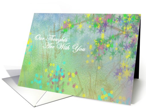 Sympathy Greeting Card, Soft and Gentle' card (267286)