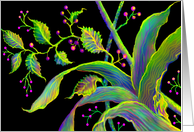 Husband, Birthday Greeting Card, ’Leaves’ card