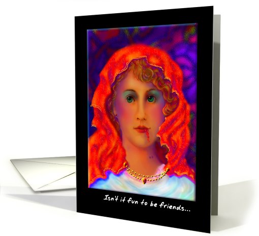 Friendship Greeting Card, 'Grandma, What Big Teeth You... (680936)