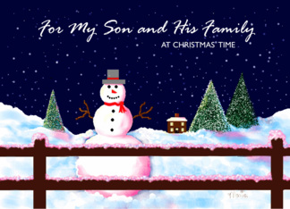 Christmas Card, Son...