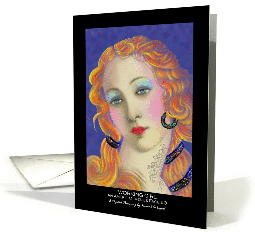 Notecard, Titled, Blank Inside, Real Paper Greeting Card,... (856153)