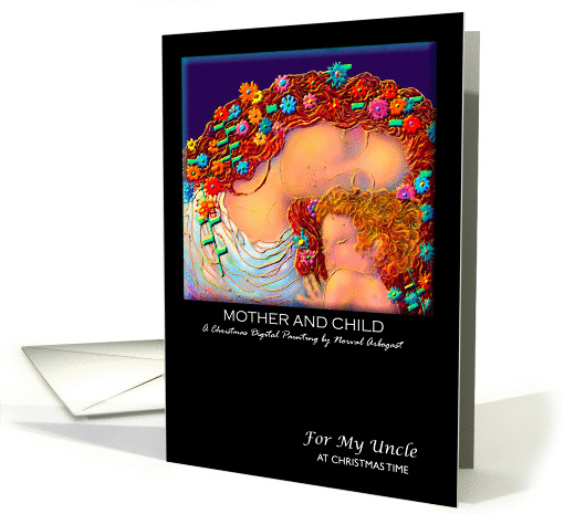 Christmas, Uncle, 'Mother and Child', Paper card (878506)