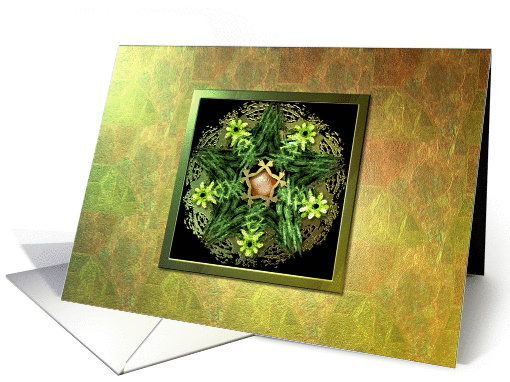 Magick Amulet for Christmas and New Year card (114038)