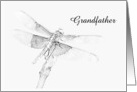 Dragonfly Final Good Bye - Grandfather - Customizable card