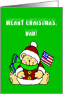 Merry Christmas, Dad! - Deployed Dad card