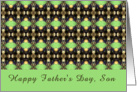 Son - Happy Father’s Day card