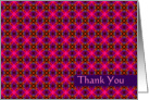 Thank You - Pink card