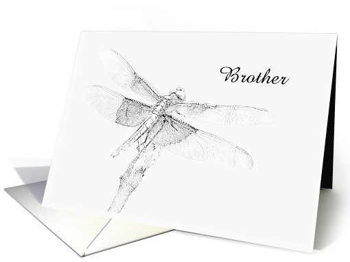 Dragonfly Final Good Bye - Brother- Customizable card (1115982)