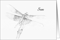 Dragonfly Final Good Bye - Son - Customizable card