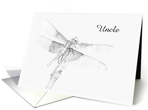 Dragonfly Final Good Bye - Uncle - Customizable card (1116022)